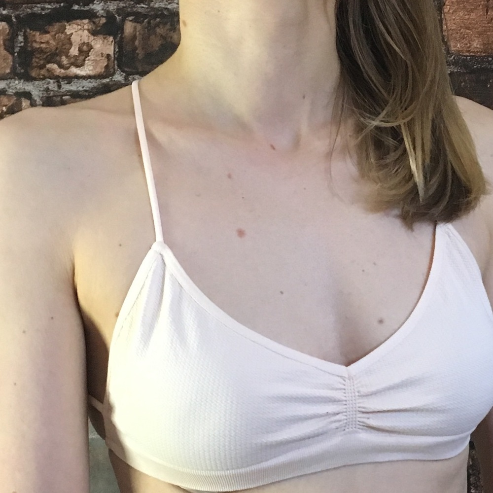 FREE PEOPLE Strappy Back Bra in Nude Blush NEW - Picture 4 of 6